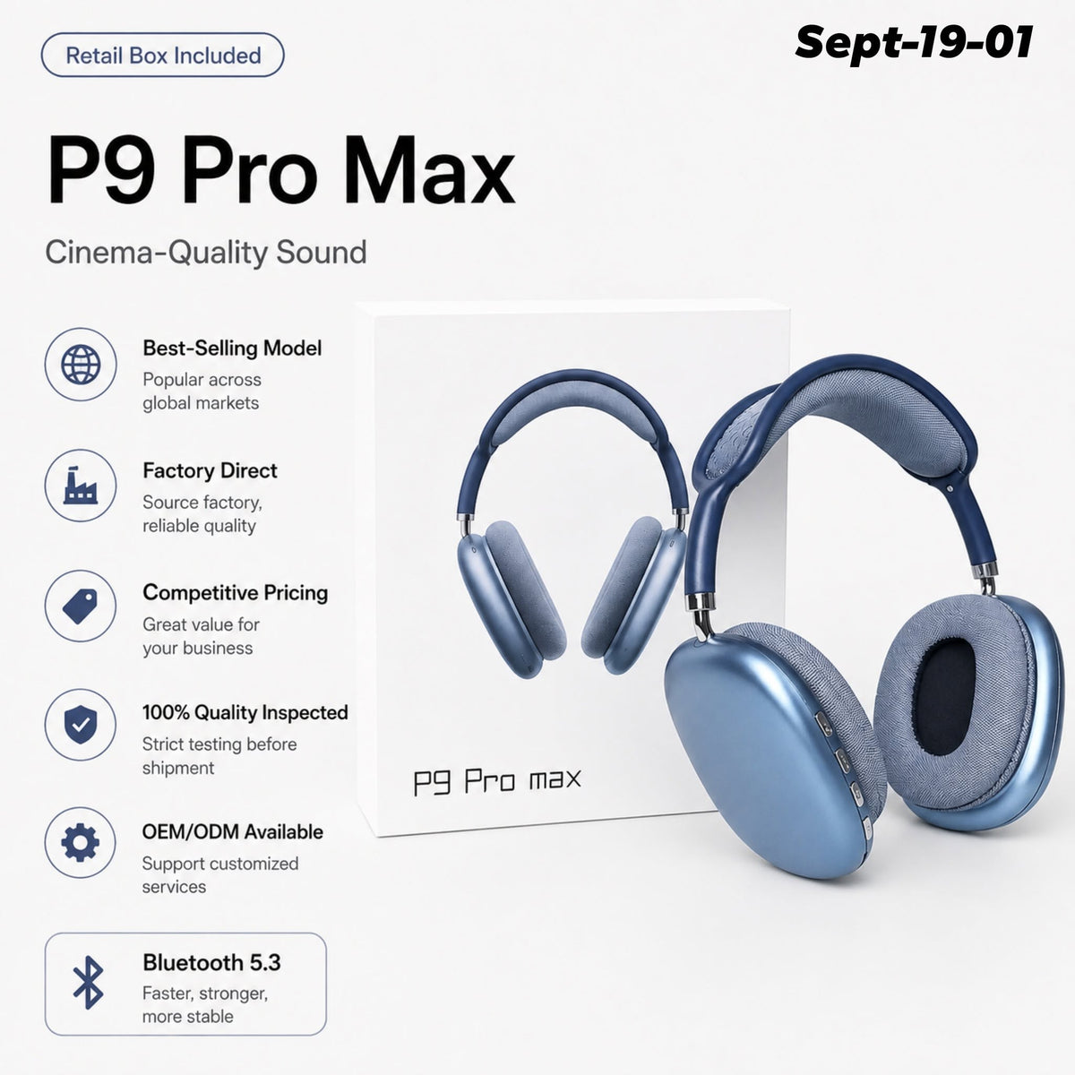 SEPTEMBER26 SET 19 - P9 Pro max headphome