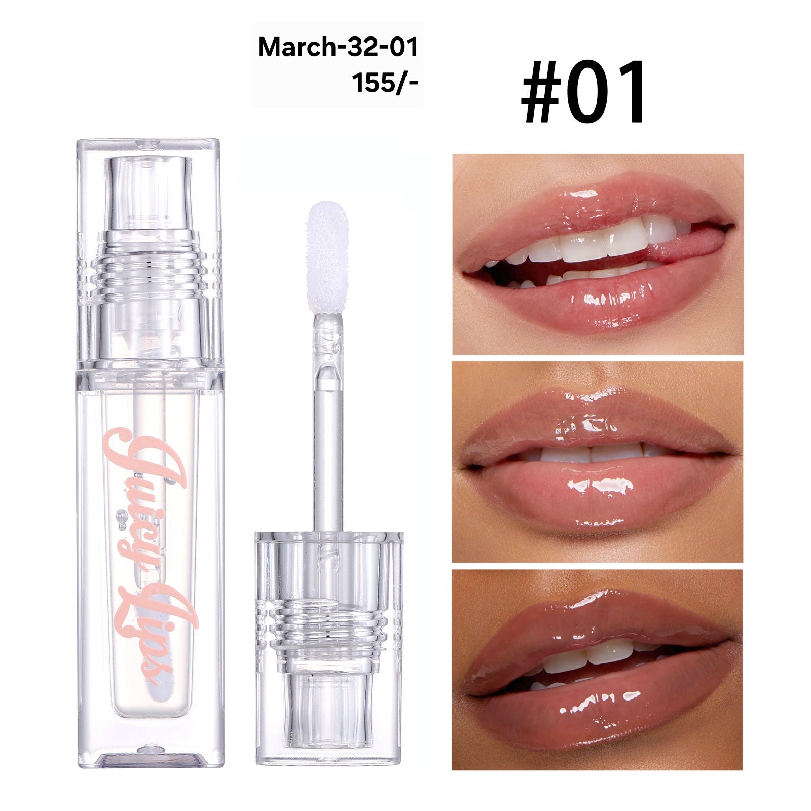 MARCH2026 SET 32 - Leaf poem glosses/lipsticks
