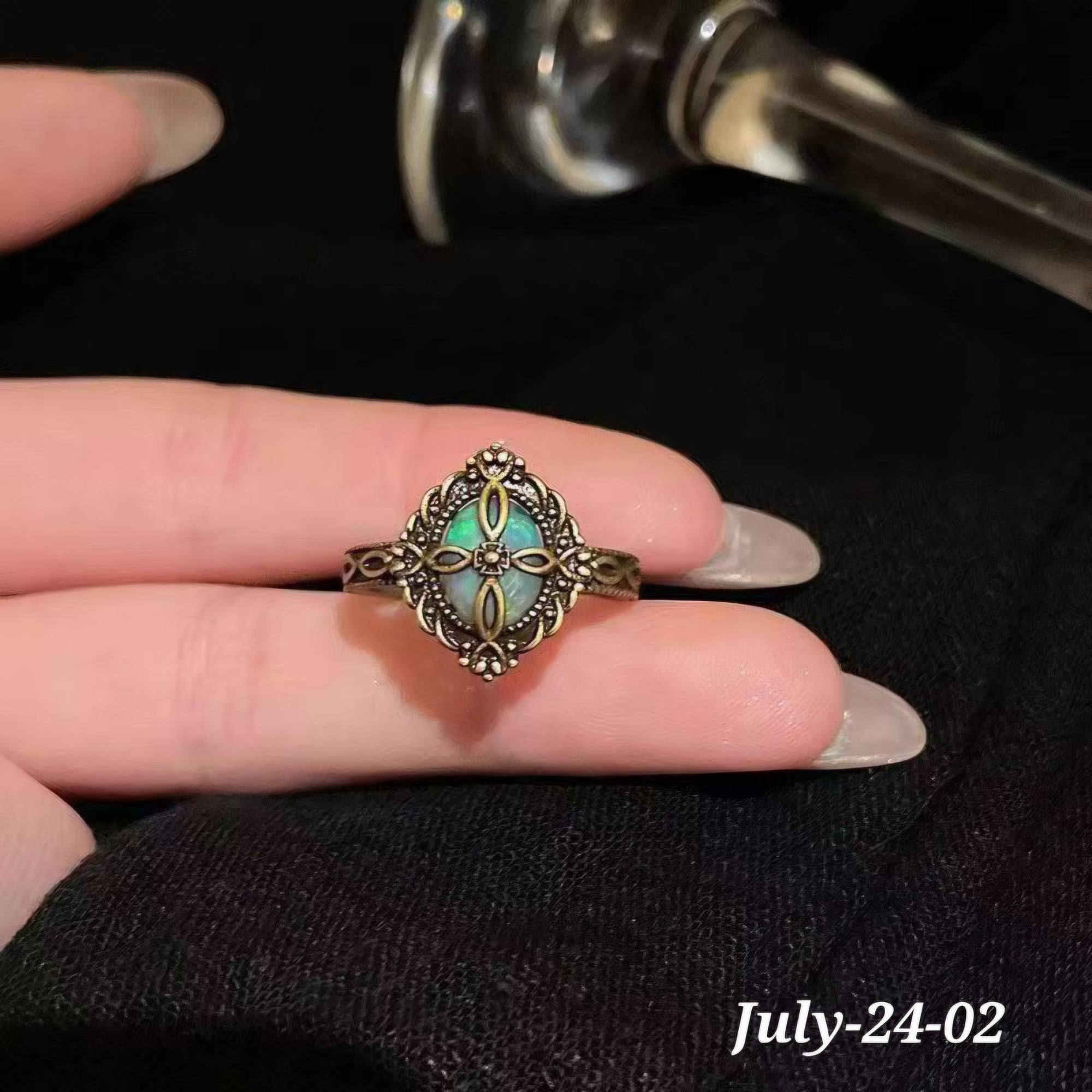 JULY26 Set 24 - Adjustable finger rings