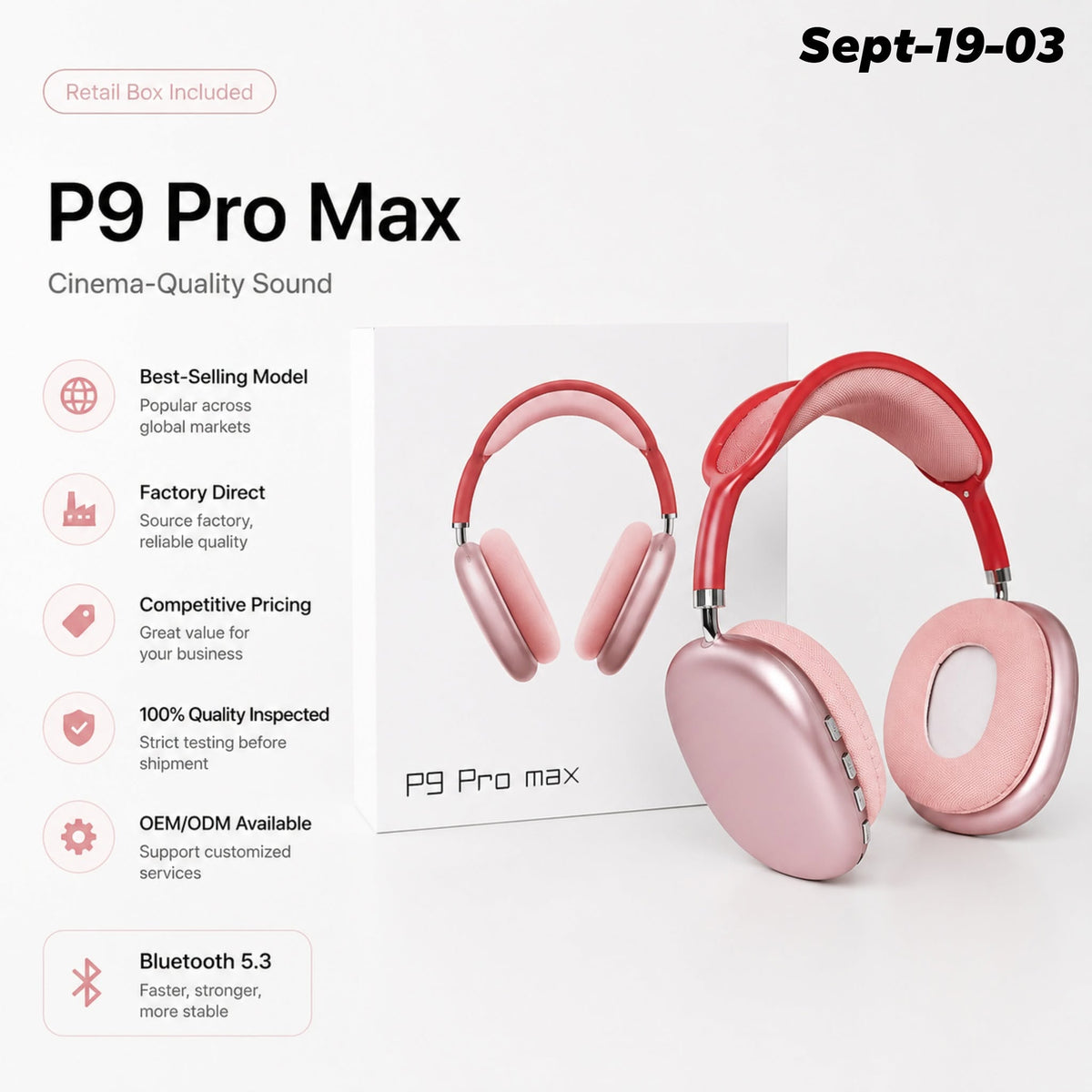 SEPTEMBER26 SET 19 - P9 Pro max headphome