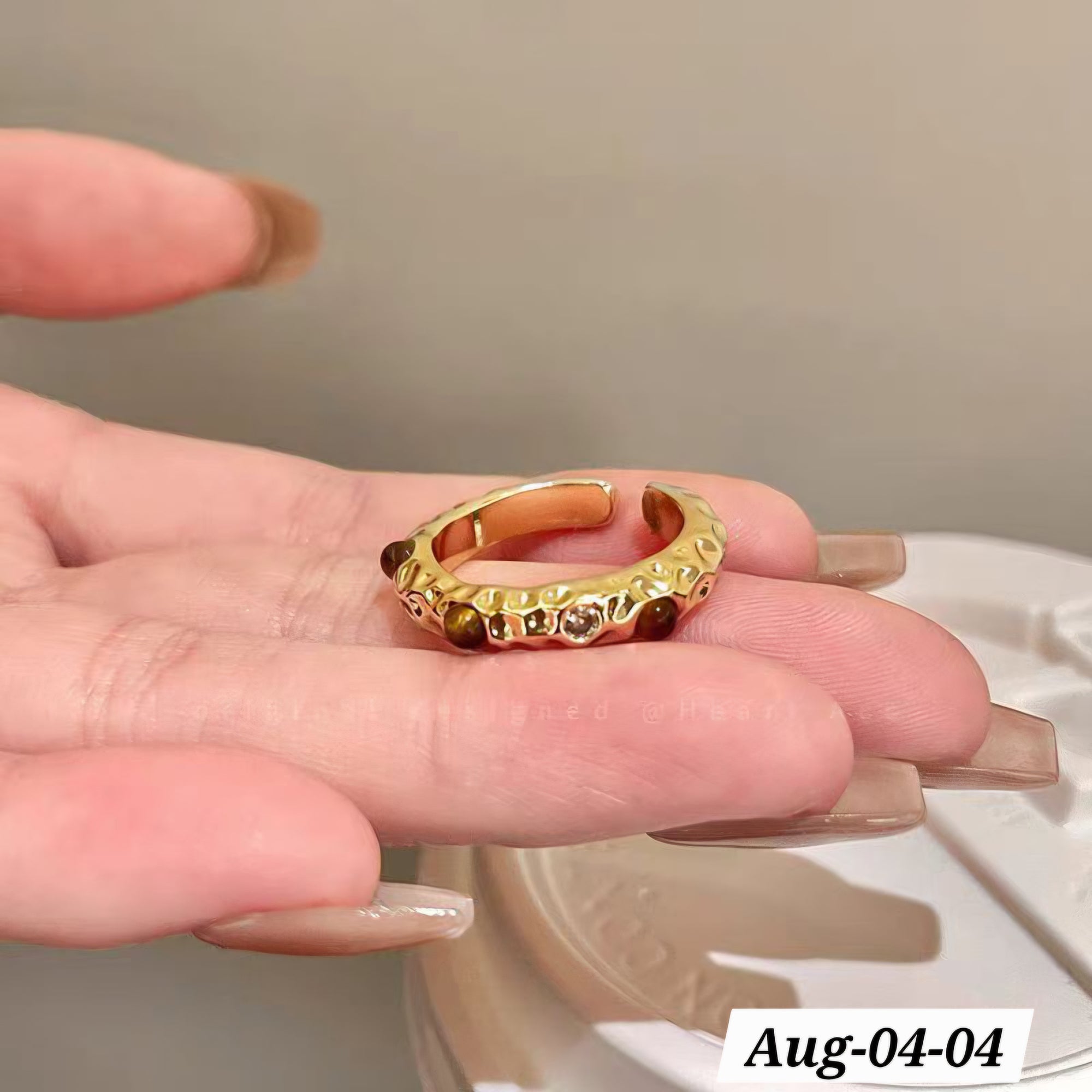 AUGUST26 SET 4 - Adjustable finger rings