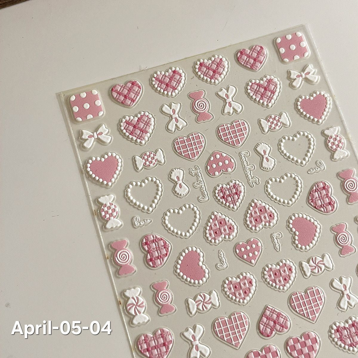 April26 set 05 - Decorative stickers X Nail stickers