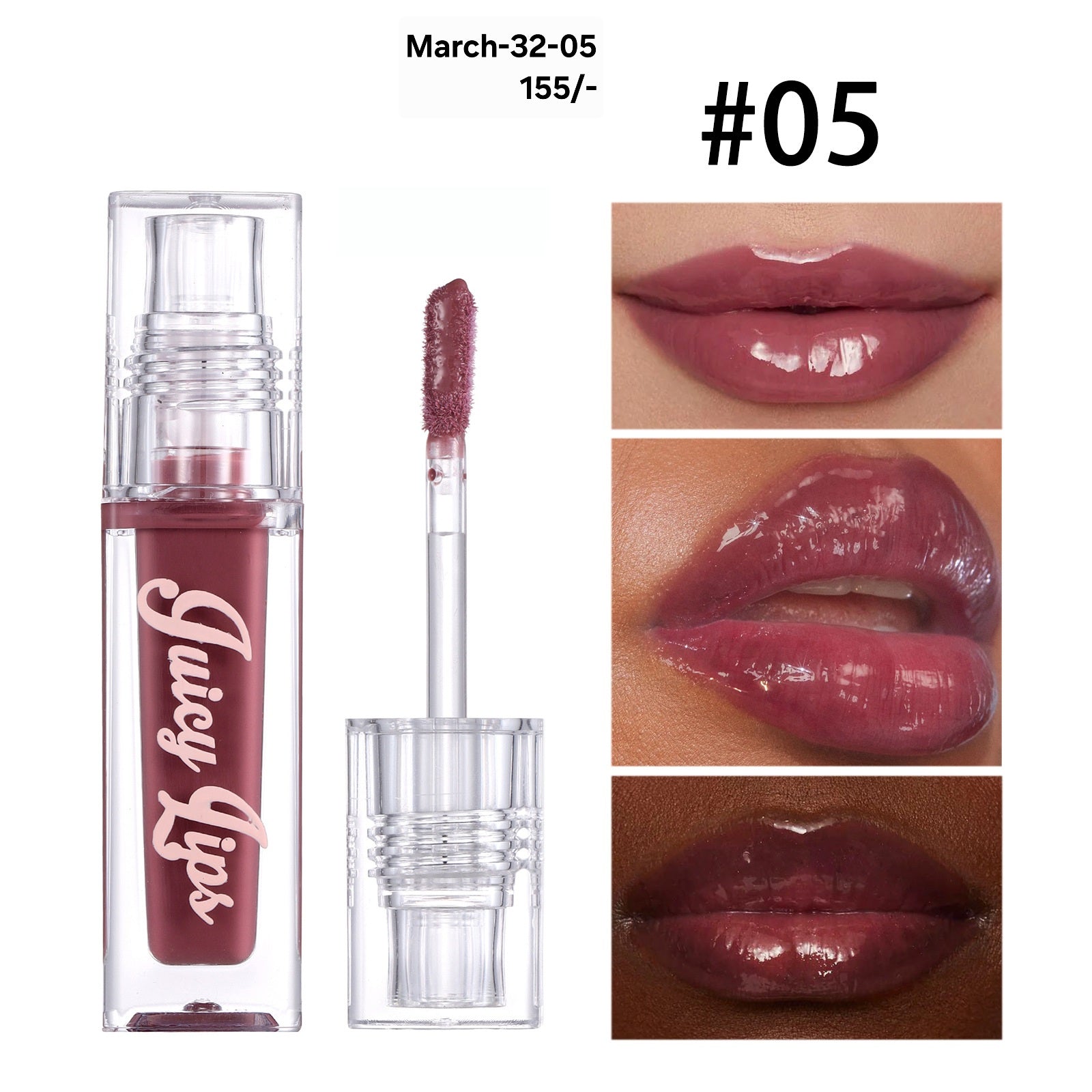 MARCH2026 SET 32 - Leaf poem glosses/lipsticks