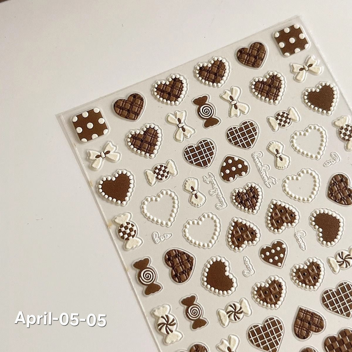 April26 set 05 - Decorative stickers X Nail stickers