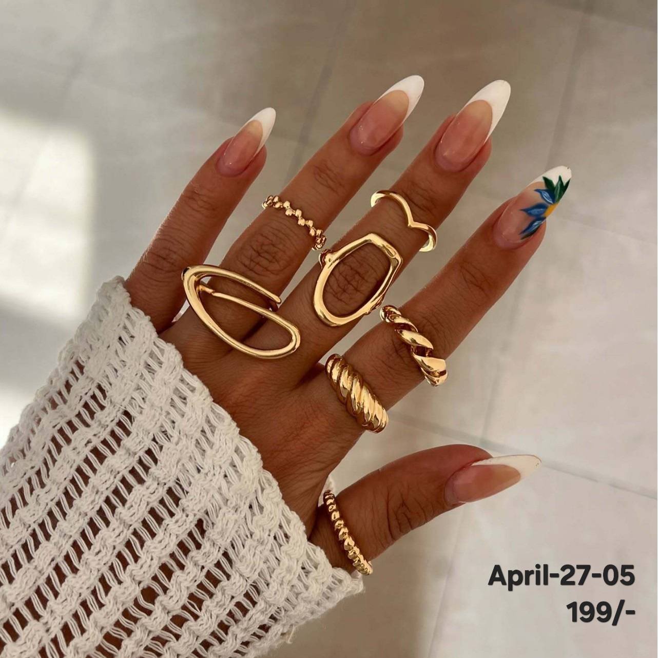 April26 Set 27 - Finger rings set