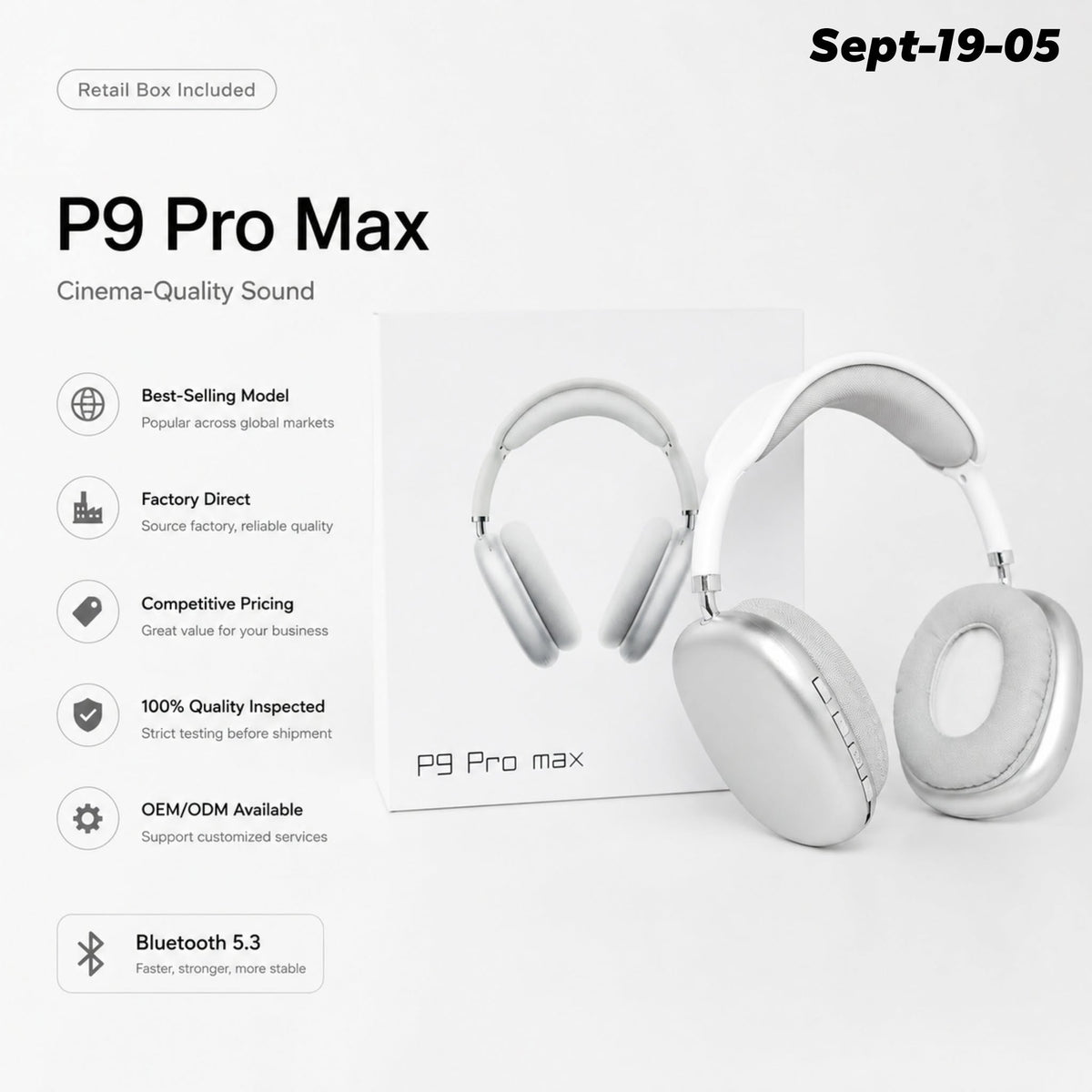 SEPTEMBER26 SET 19 - P9 Pro max headphome
