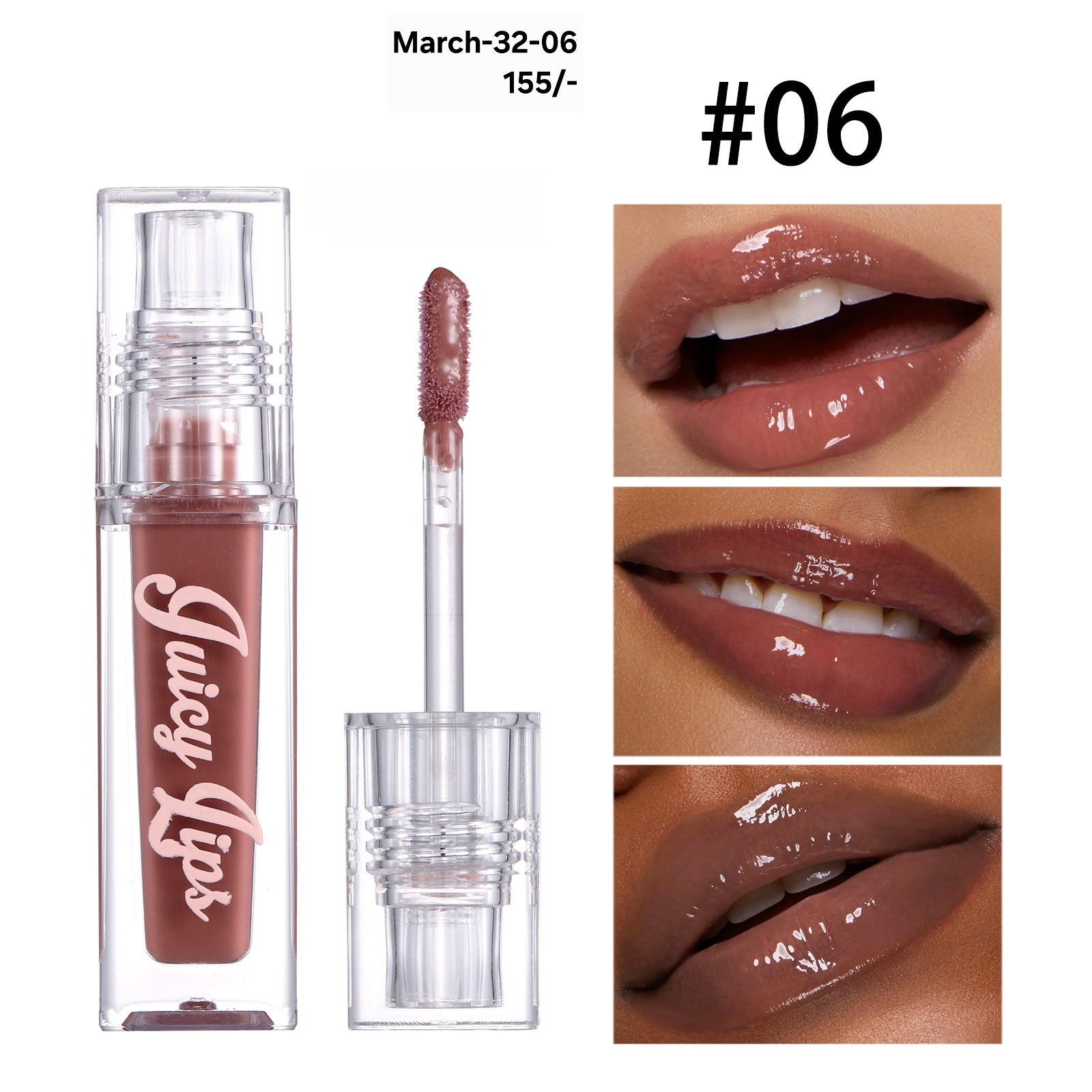 MARCH2026 SET 32 - Leaf poem glosses/lipsticks