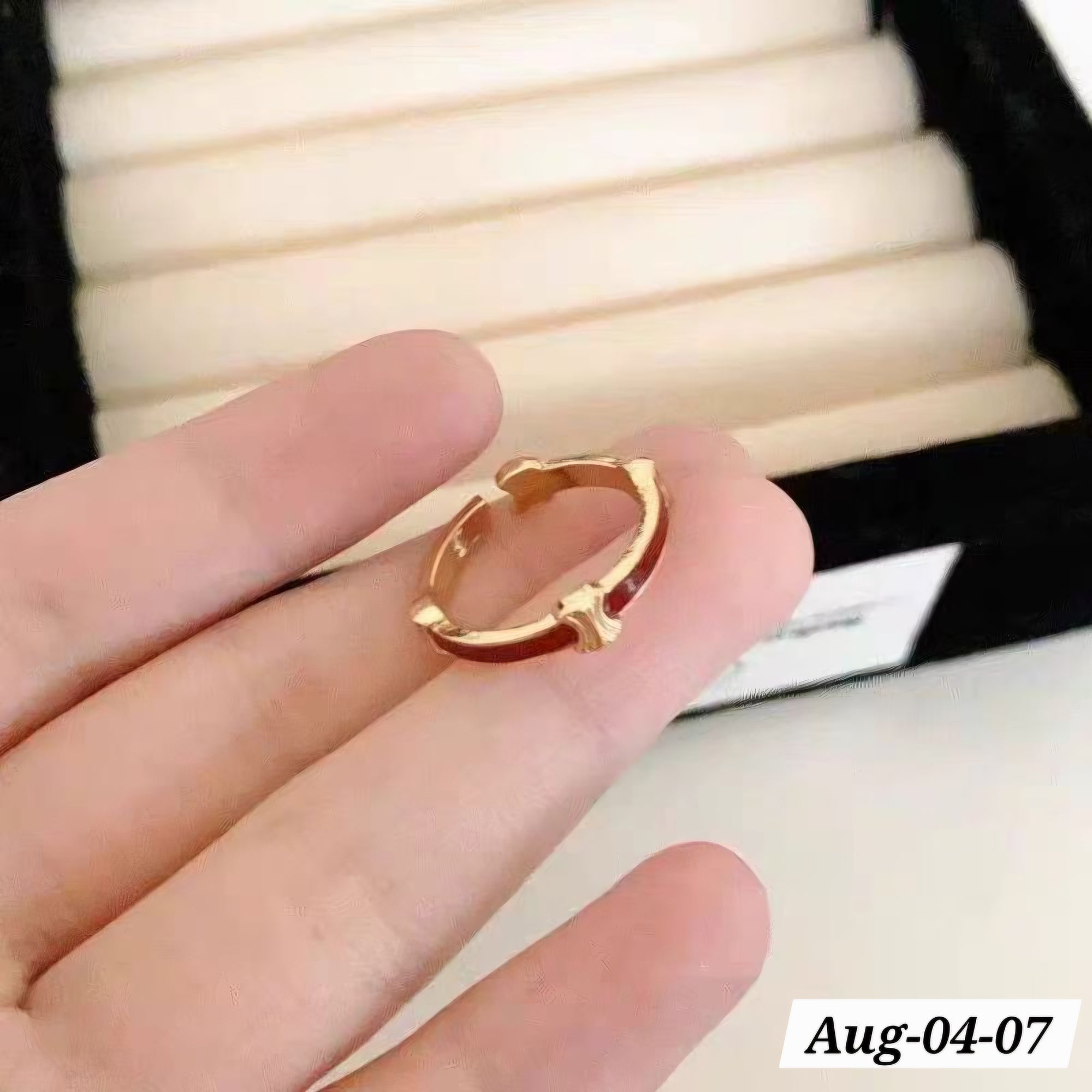 AUGUST26 SET 4 - Adjustable finger rings