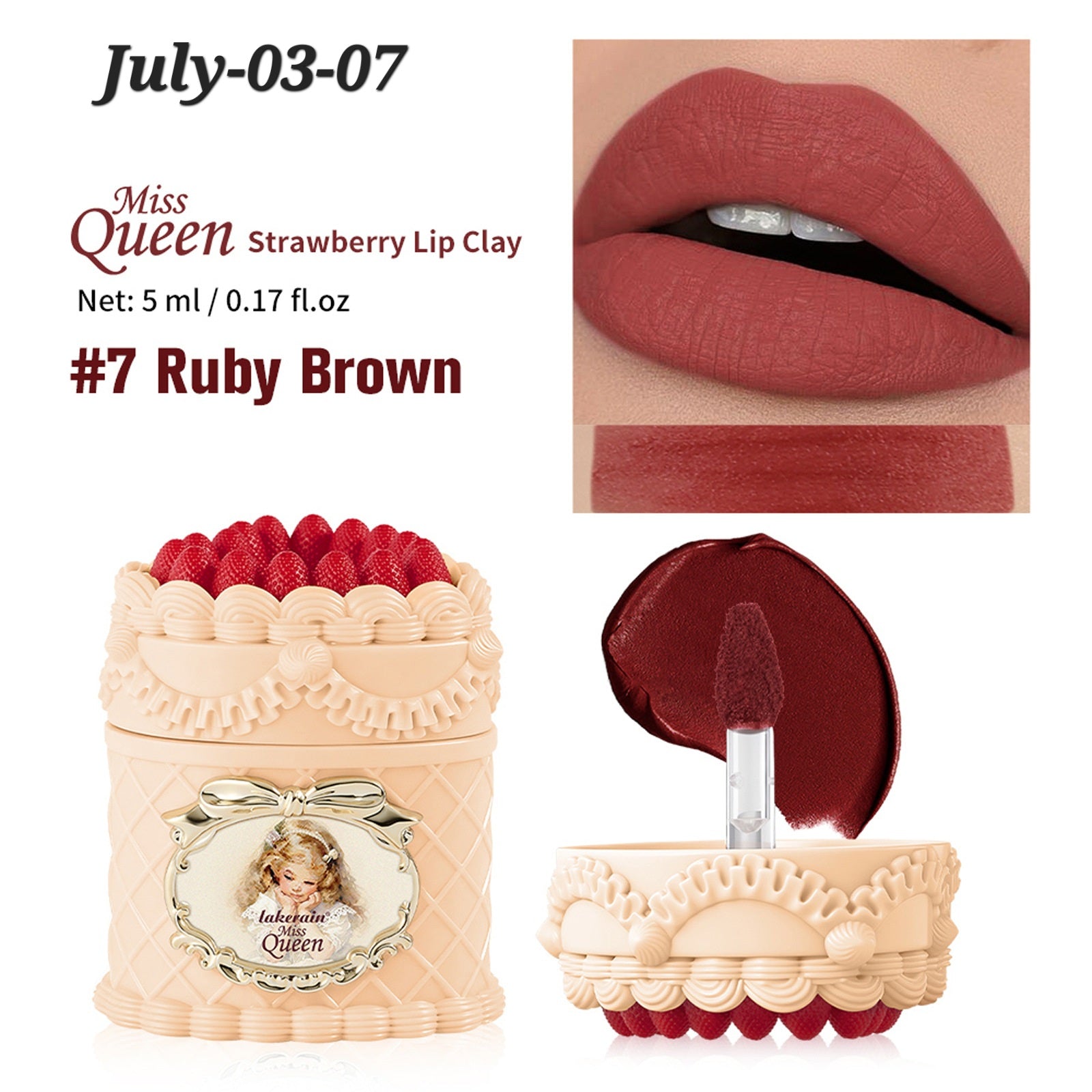 JULY26 Set 03 - Pinteresty Clay/Mud lipstick
