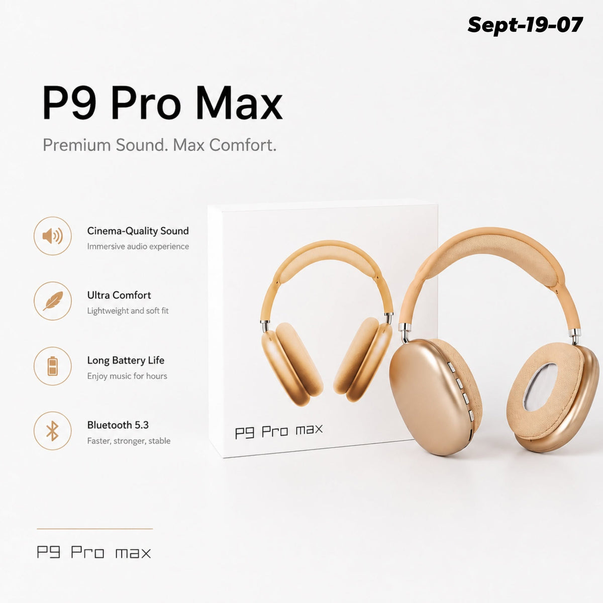SEPTEMBER26 SET 19 - P9 Pro max headphome