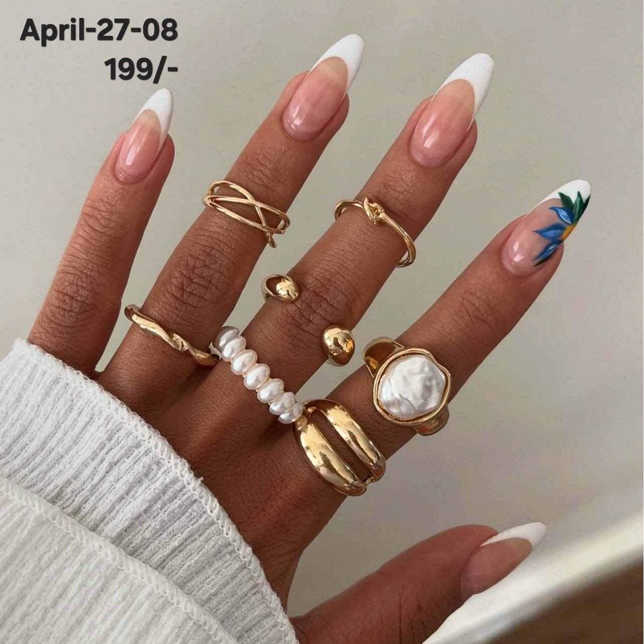 April26 Set 27 - Finger rings set