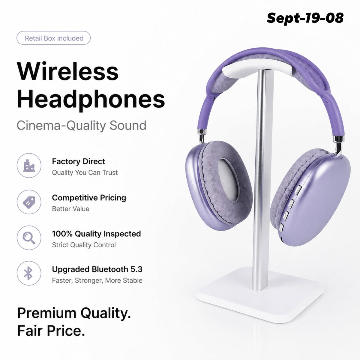 SEPTEMBER26 SET 19 - P9 Pro max headphome