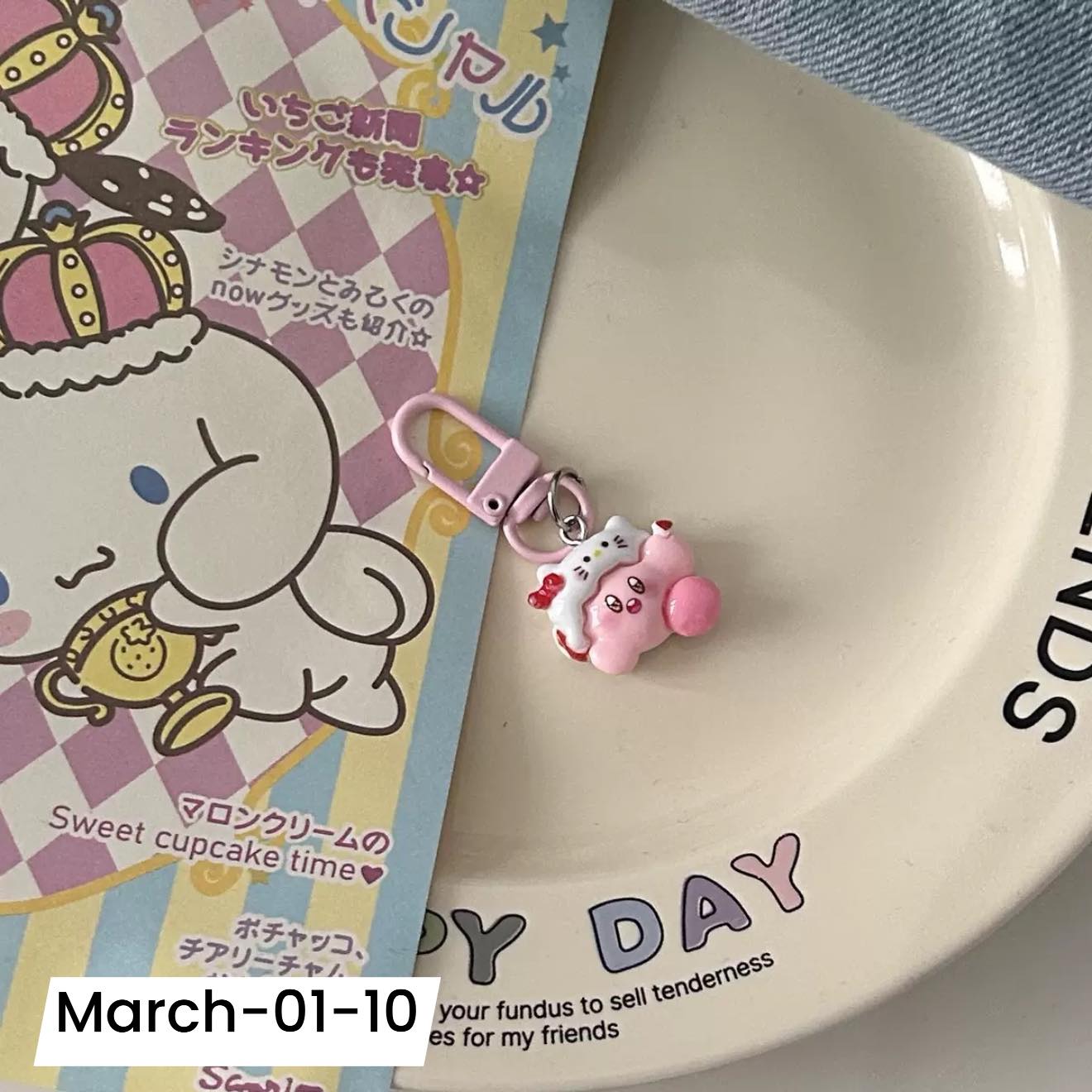 March2026 Set 01 - Sanrio keychains