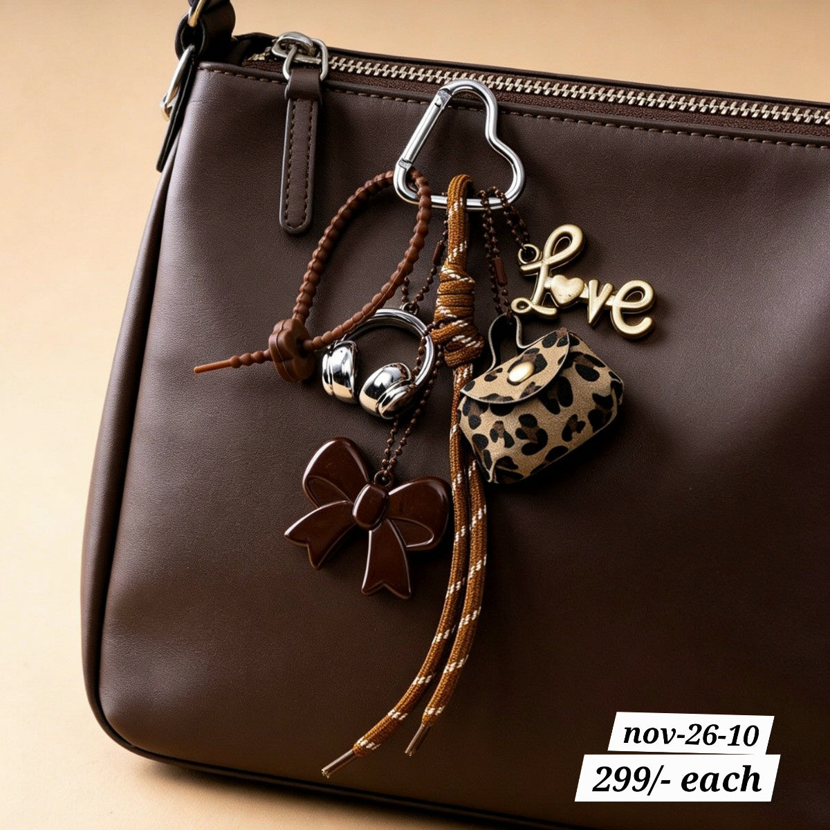 NOV26 SET 26 - Bag charms