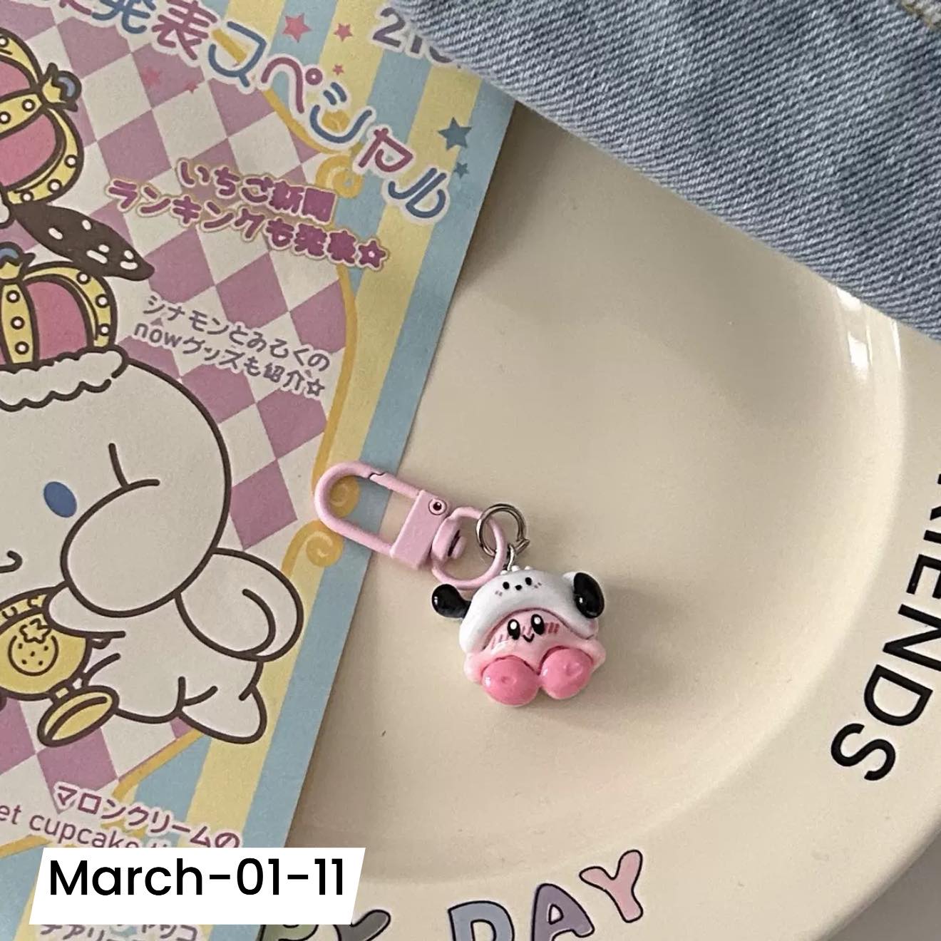 March2026 Set 01 - Sanrio keychains