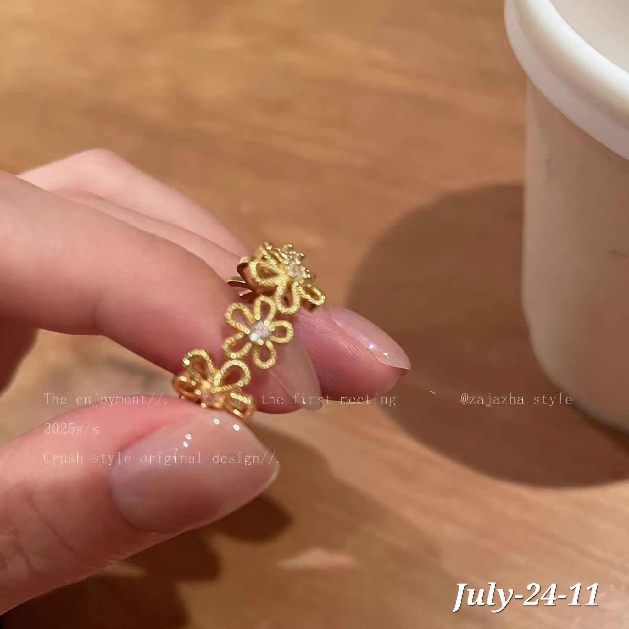 JULY26 Set 24 - Adjustable finger rings