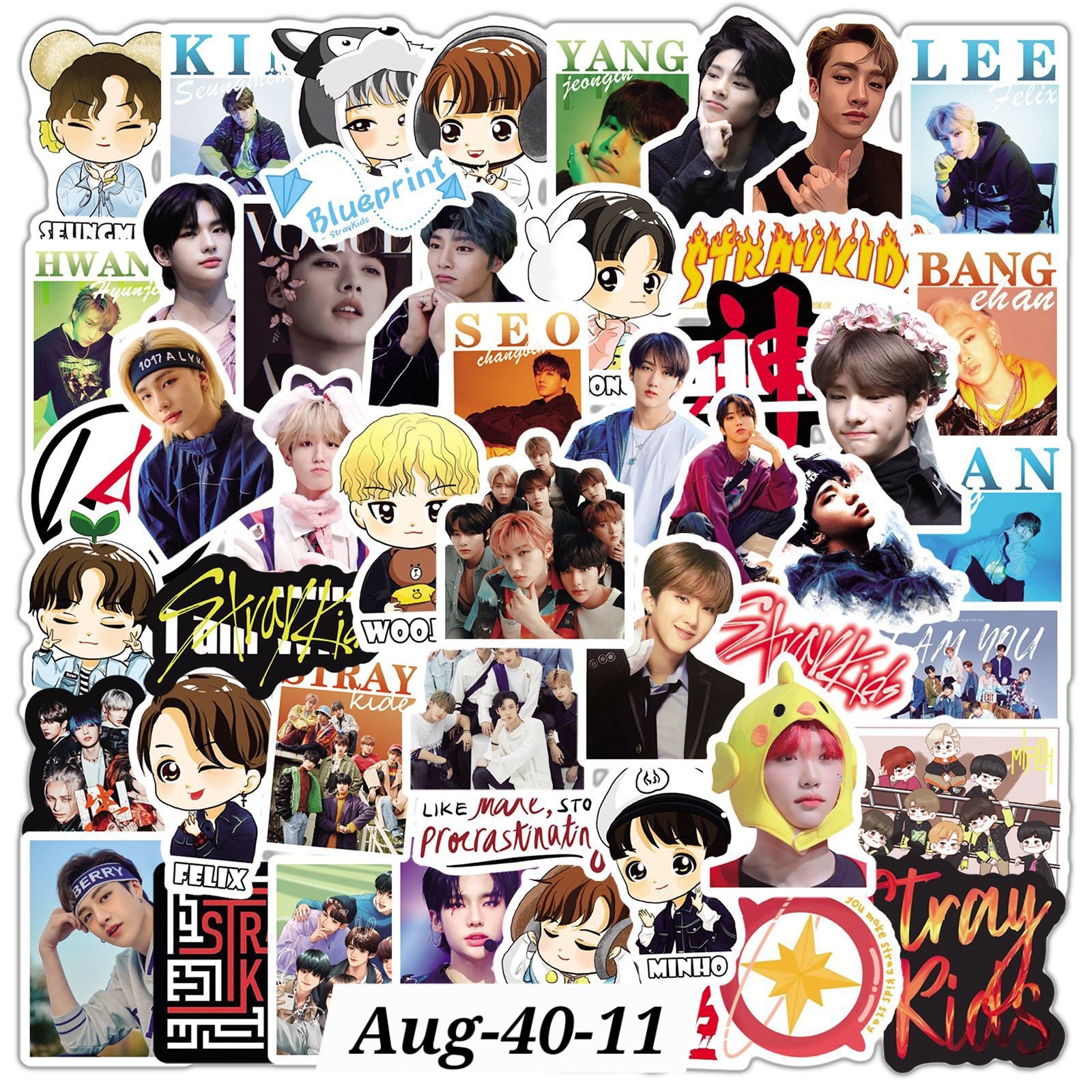 AUGUST26 SET 40 - Sticker