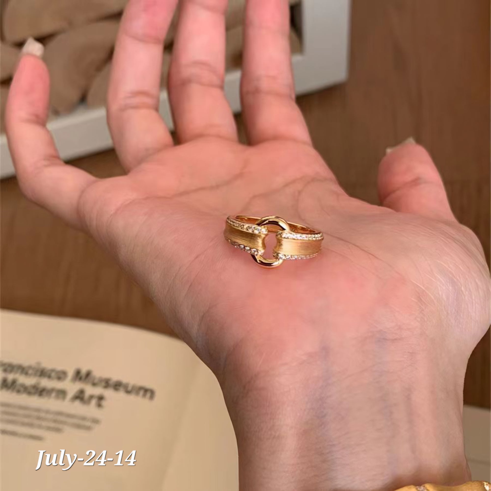 JULY26 Set 24 - Adjustable finger rings