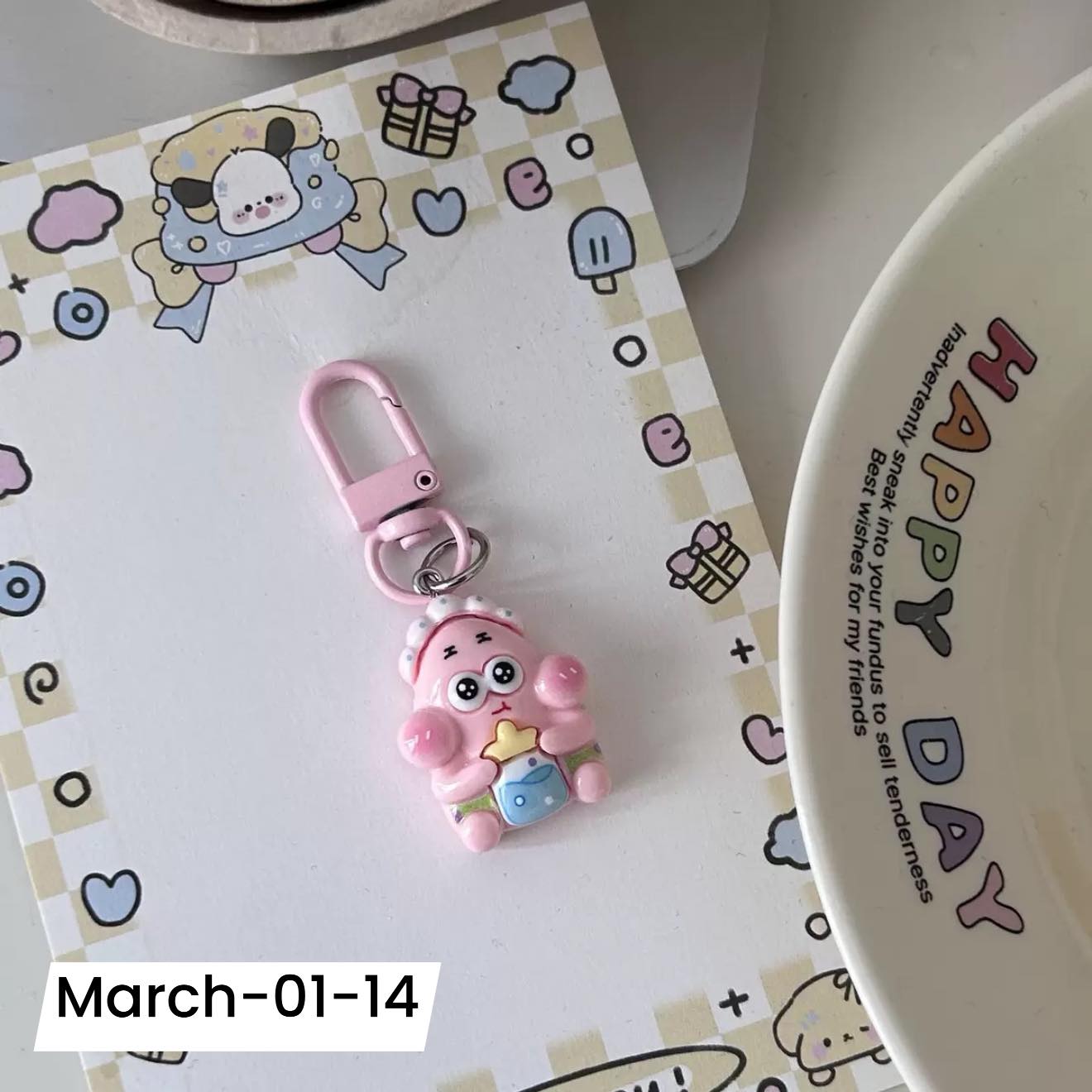 March2026 Set 01 - Sanrio keychains