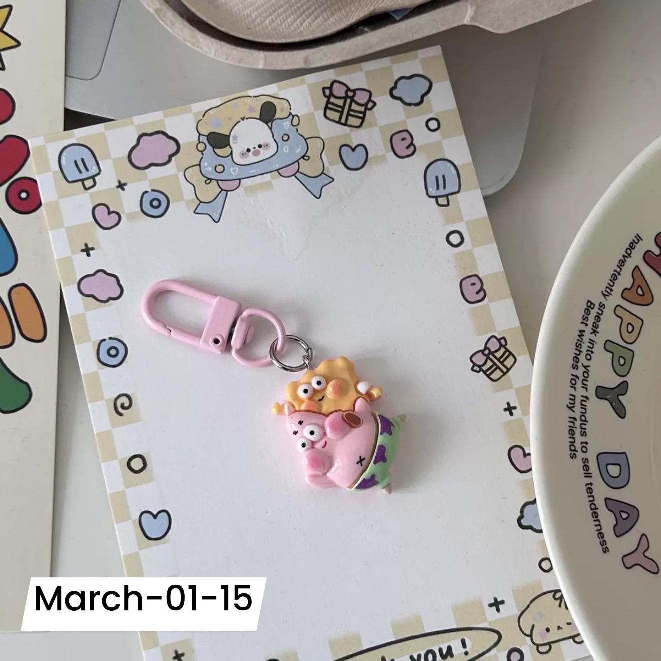 March2026 Set 01 - Sanrio keychains