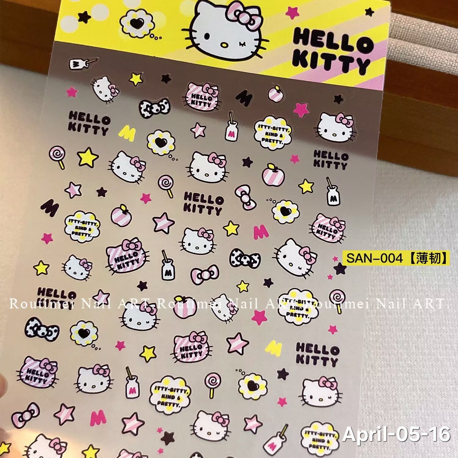 April26 set 05 - Decorative stickers X Nail stickers