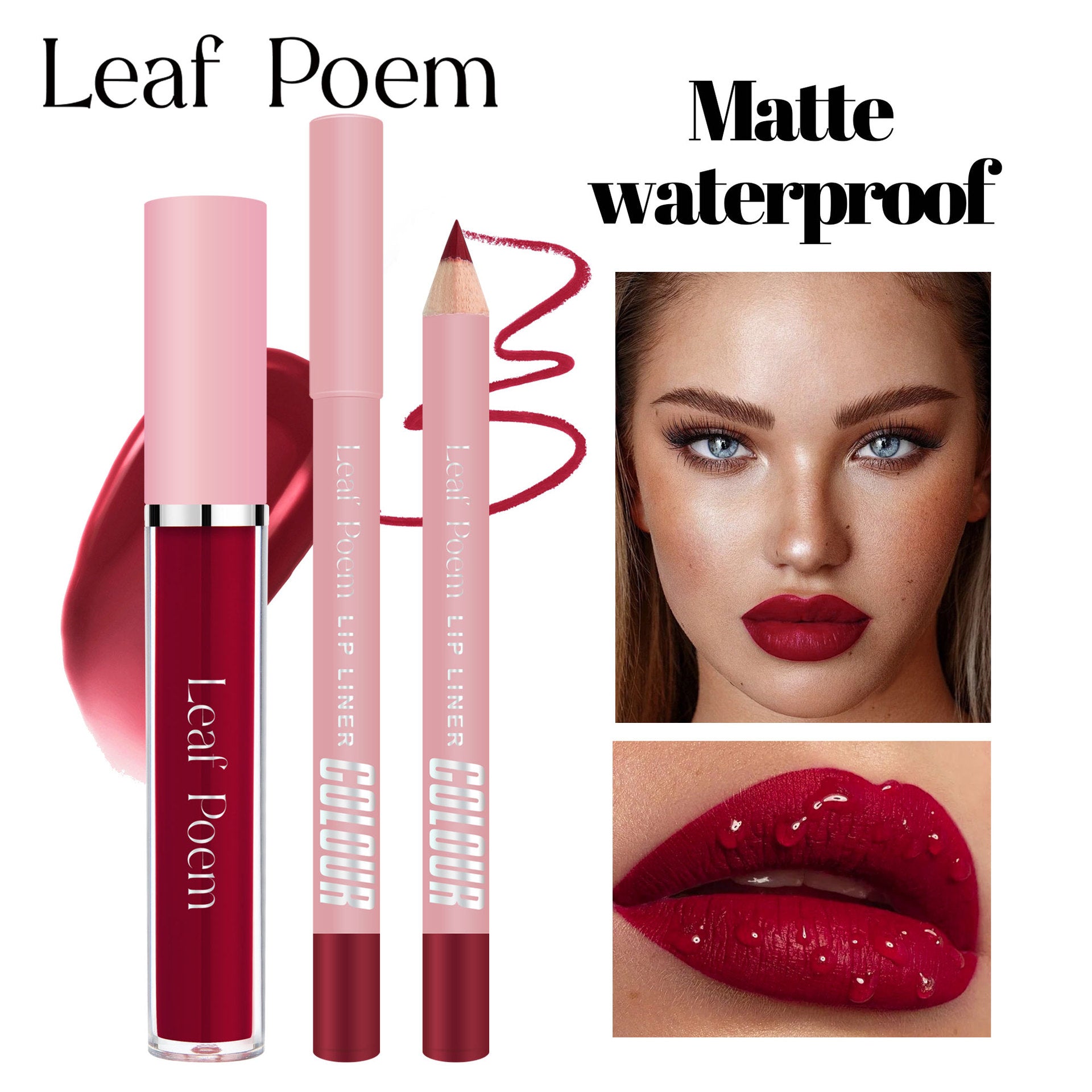 MARCH2026 SET 32 - Leaf poem glosses/lipsticks