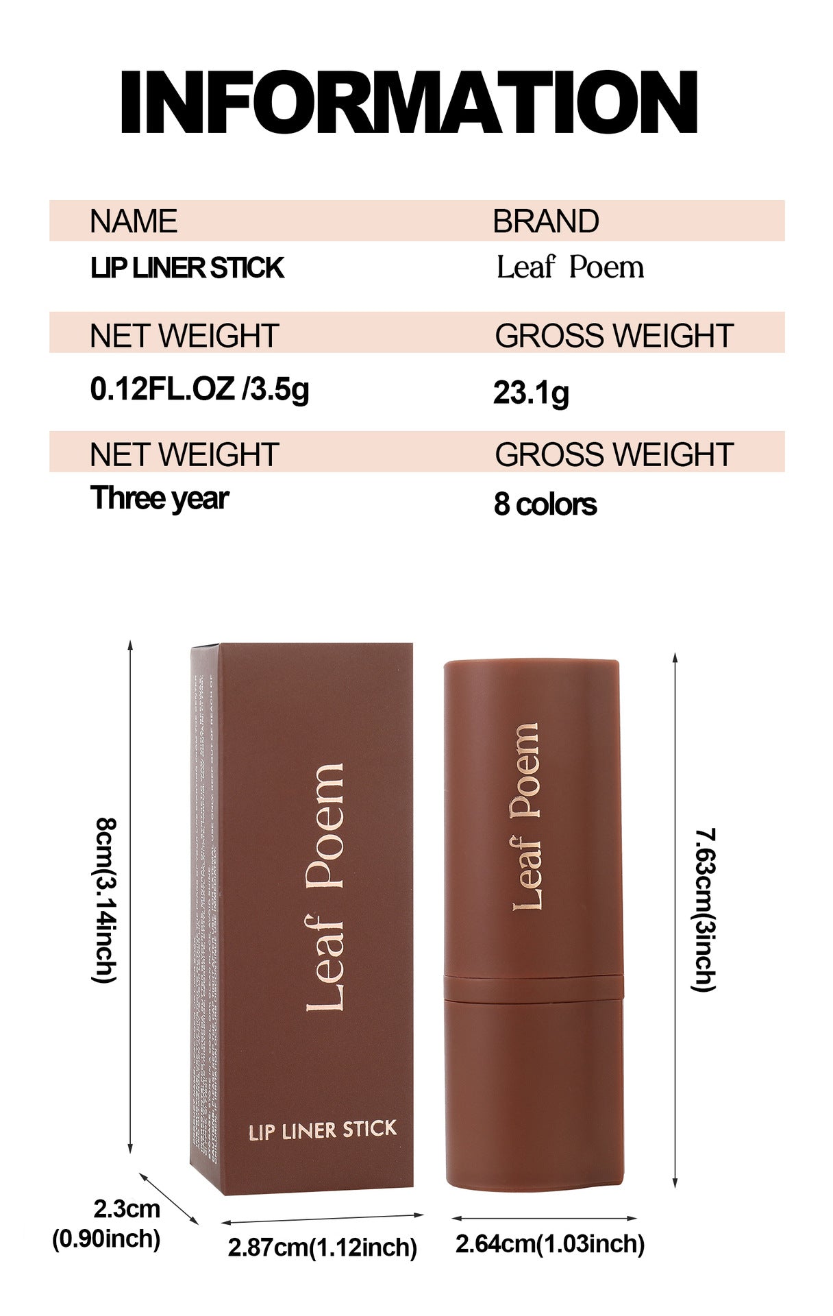 MARCH2026 SET 32 - Leaf poem glosses/lipsticks