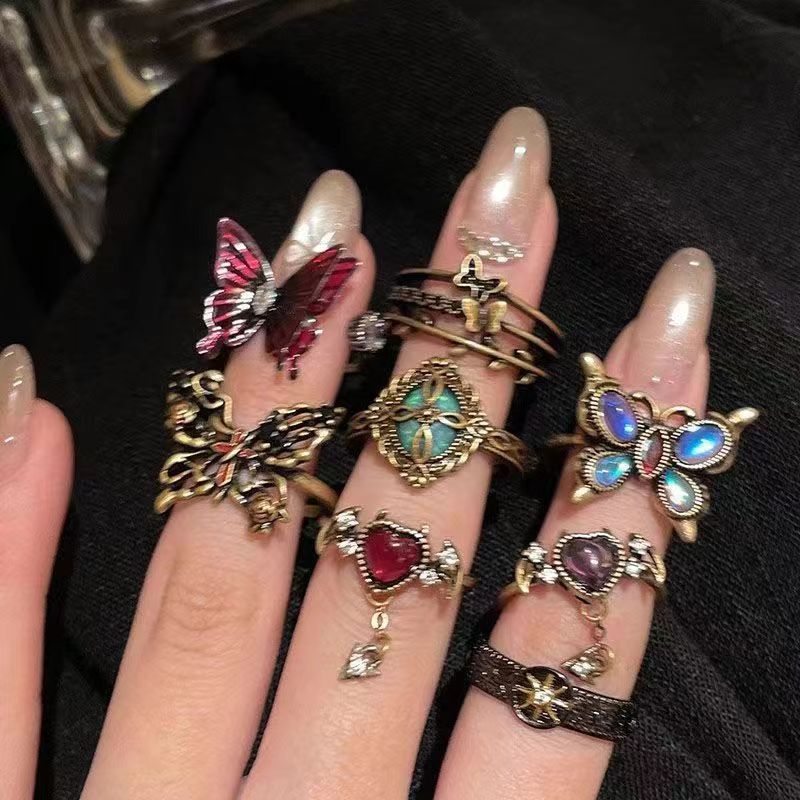 JULY26 Set 24 - Adjustable finger rings