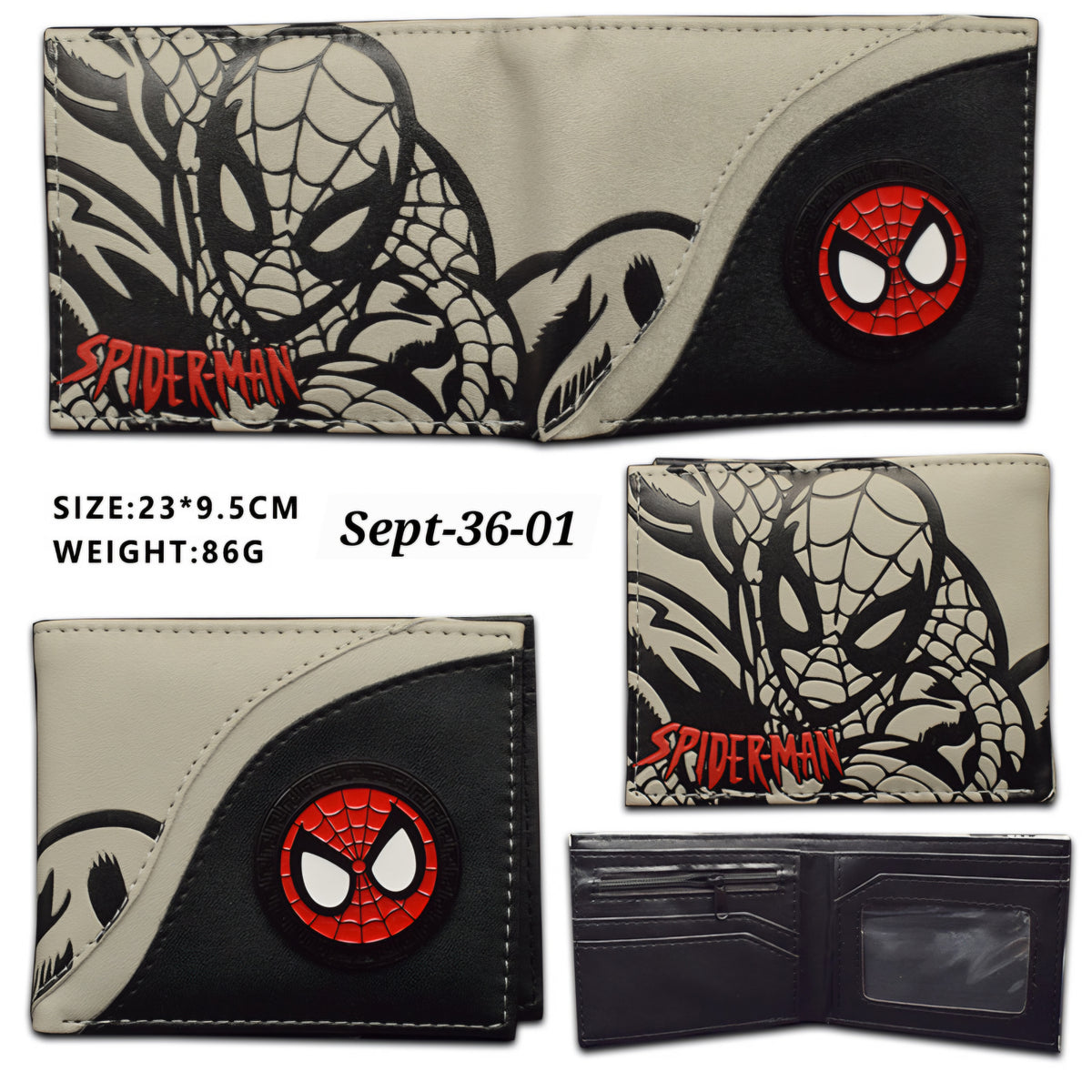 SEPTEMBER26 SET 36 - COMIC-BASED WALLETS