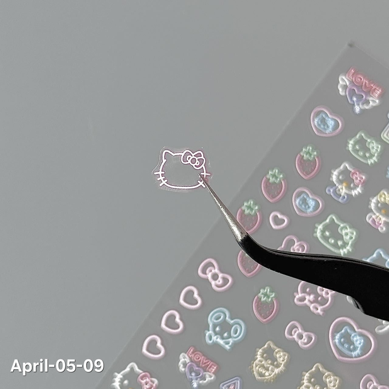 April26 set 05 - Decorative stickers X Nail stickers