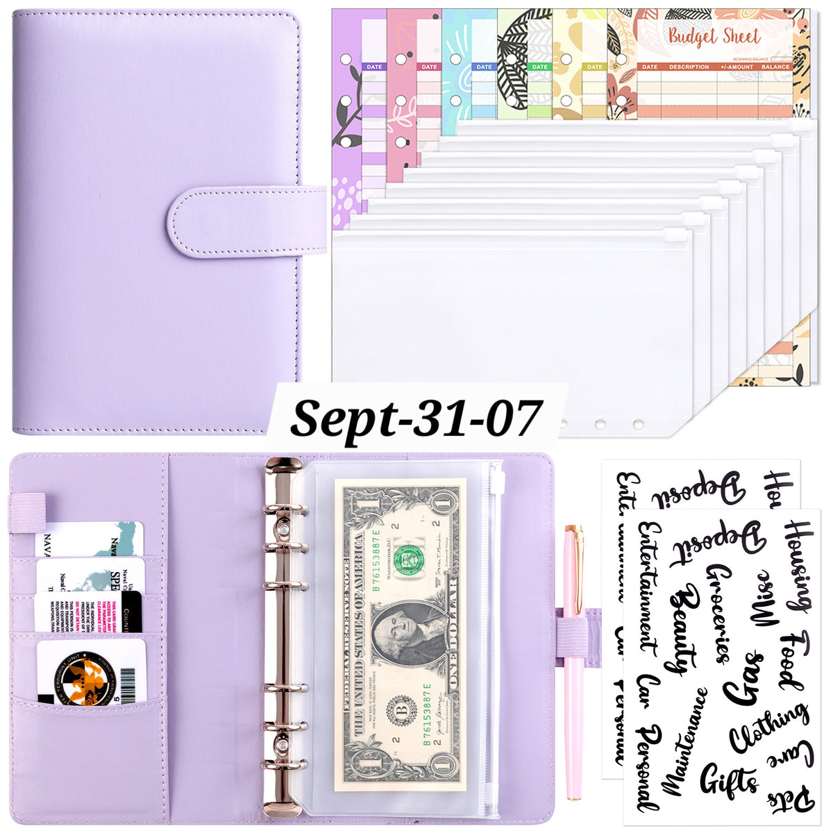 SEPTEMBER26 SET 31 - MONEY SAVING BOOK