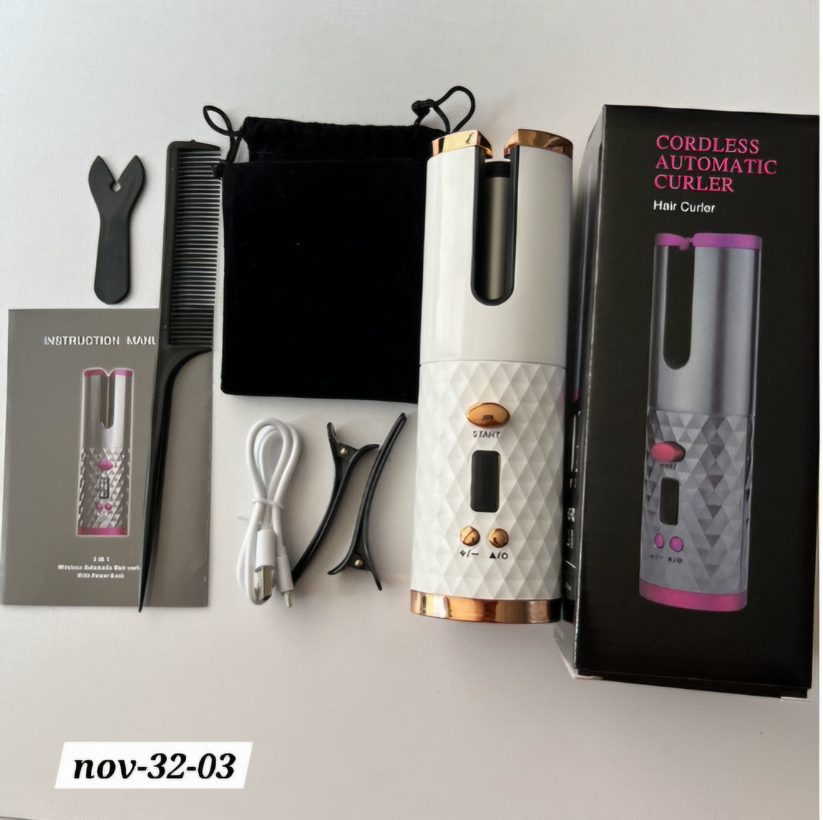 NOV26 SET 33 - PORTABLE HAIR CURLER