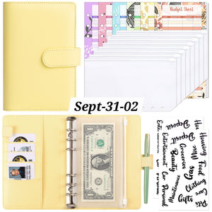 SEPTEMBER26 SET 31 - MONEY SAVING BOOK