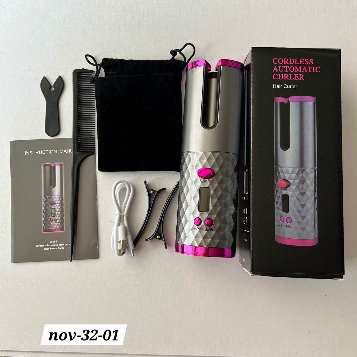 NOV26 SET 33 - PORTABLE HAIR CURLER