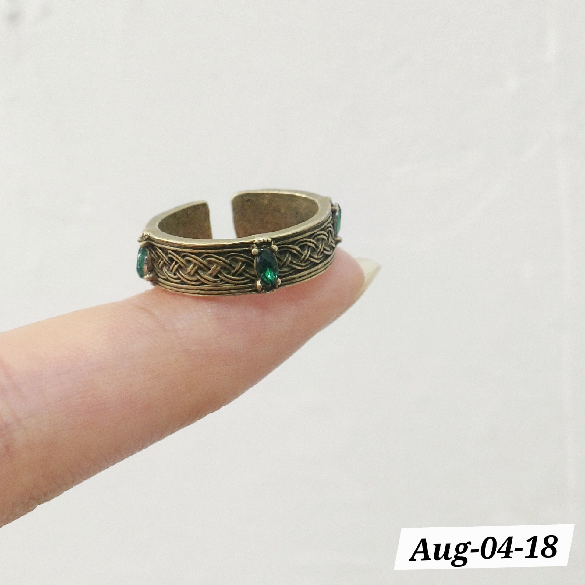 AUGUST26 SET 4 - Adjustable finger rings