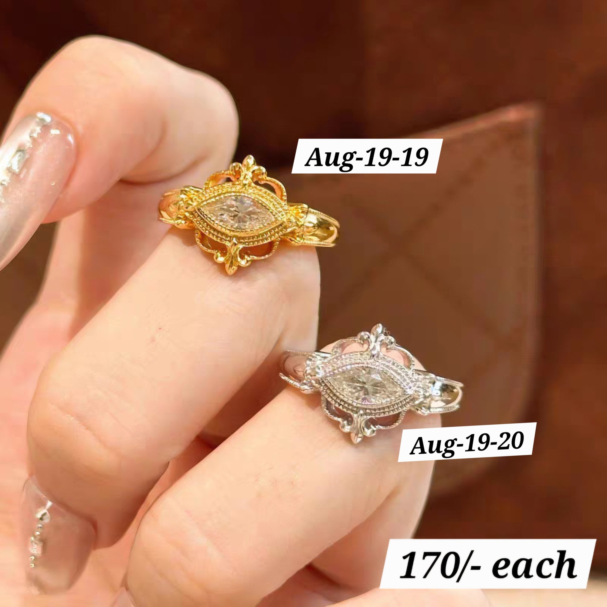 AUGUST26 SET 19 - Few color guaranteed ornaments 1