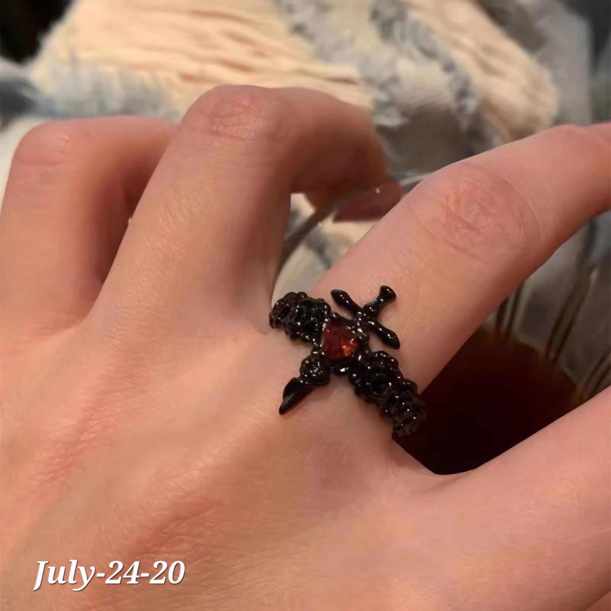 JULY26 Set 24 - Adjustable finger rings