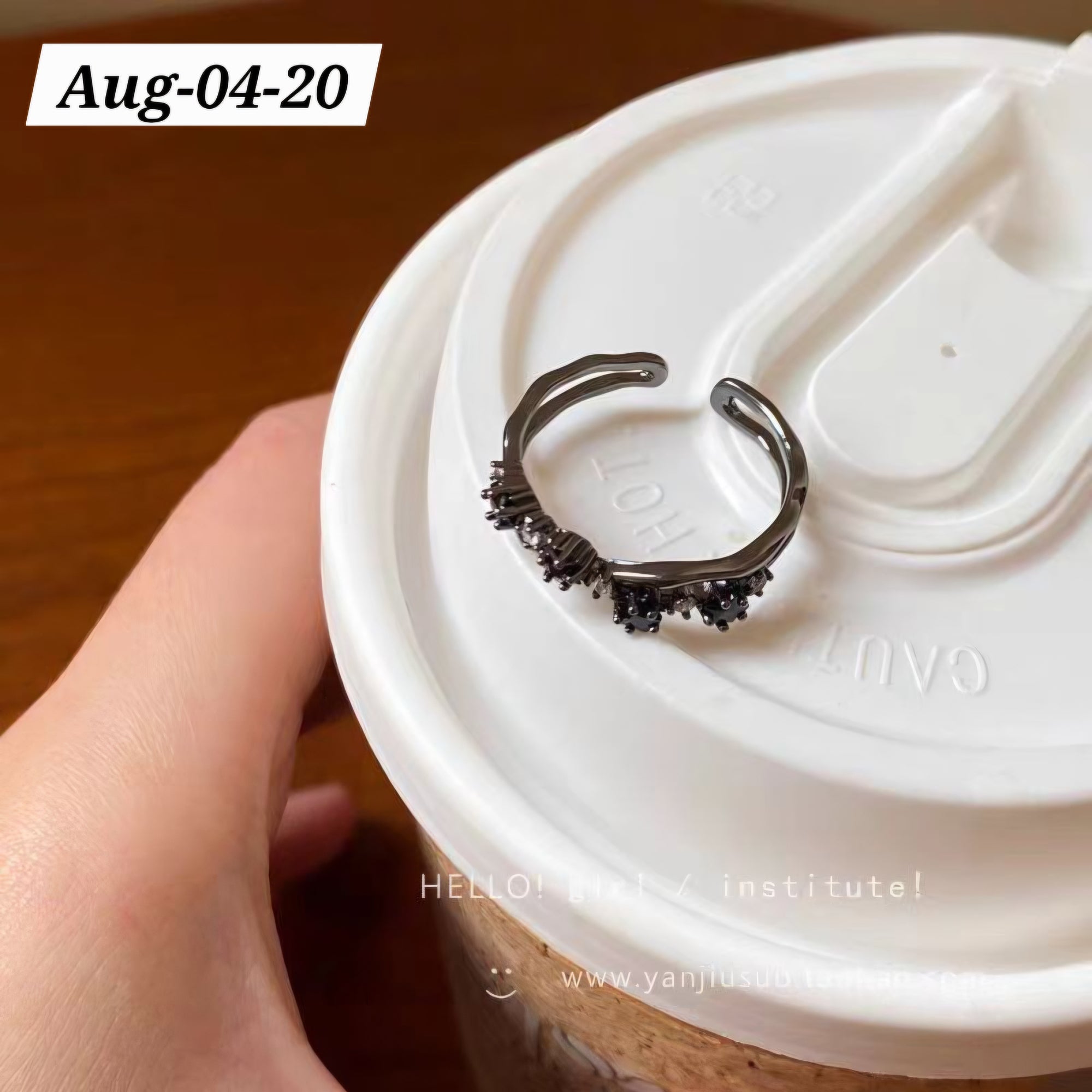 AUGUST26 SET 4 - Adjustable finger rings