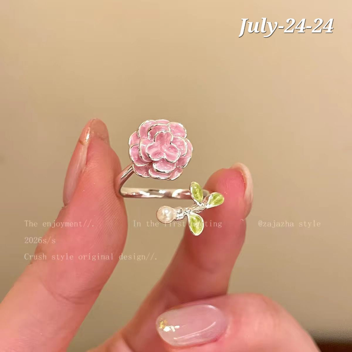 JULY26 Set 24 - Adjustable finger rings
