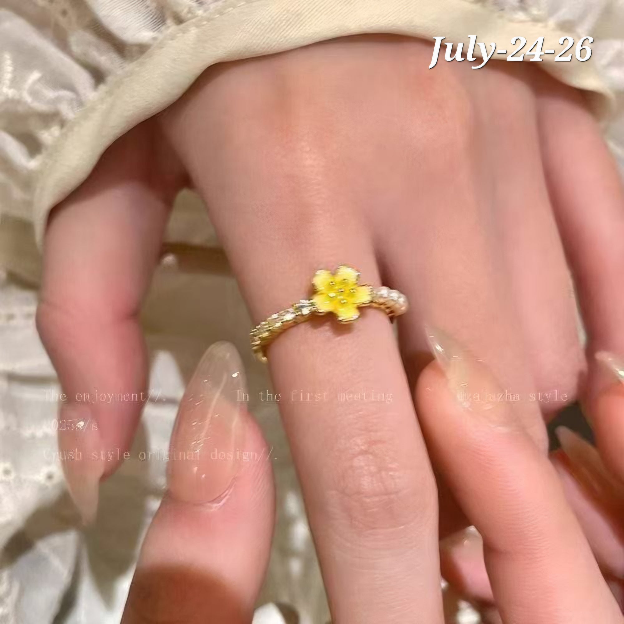 JULY26 Set 24 - Adjustable finger rings