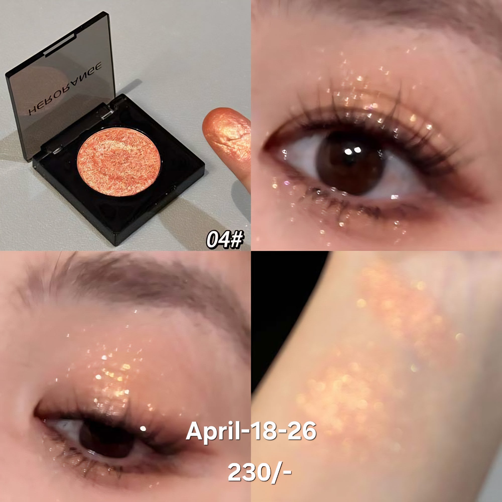 April26 18 - Monochromatic Eyeshadows