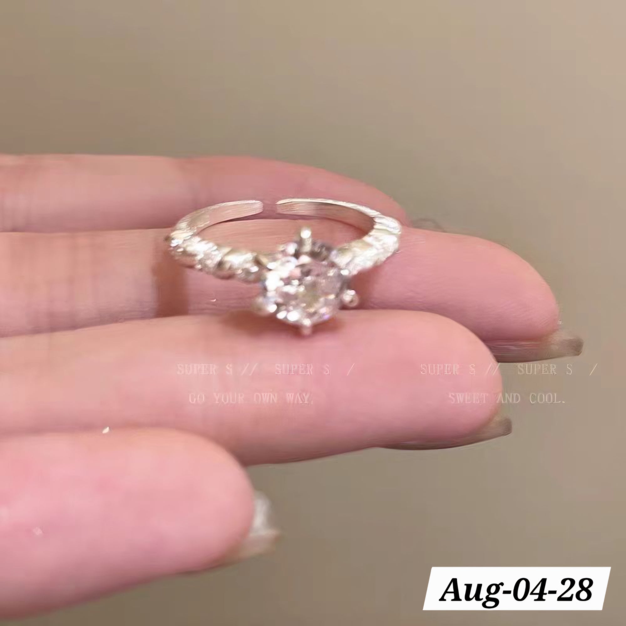 AUGUST26 SET 4 - Adjustable finger rings