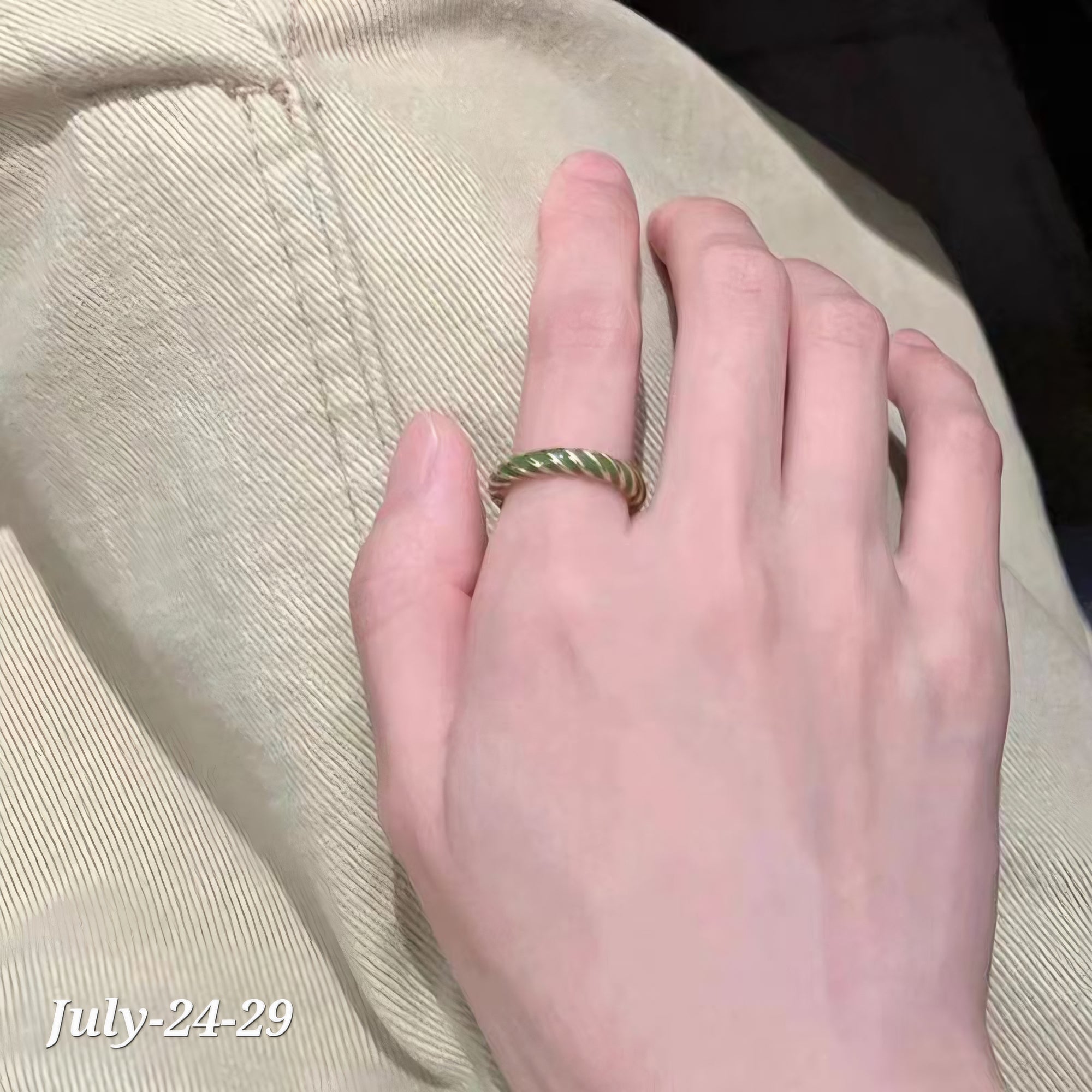 JULY26 Set 24 - Adjustable finger rings