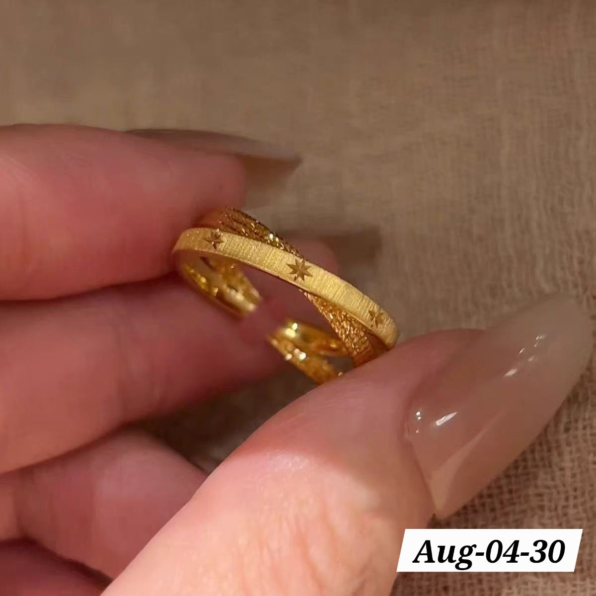 AUGUST26 SET 4 - Adjustable finger rings