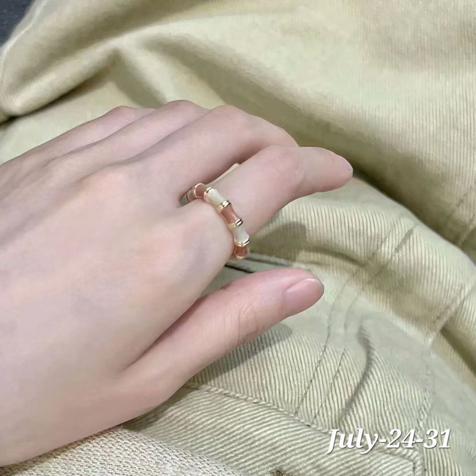 JULY26 Set 24 - Adjustable finger rings