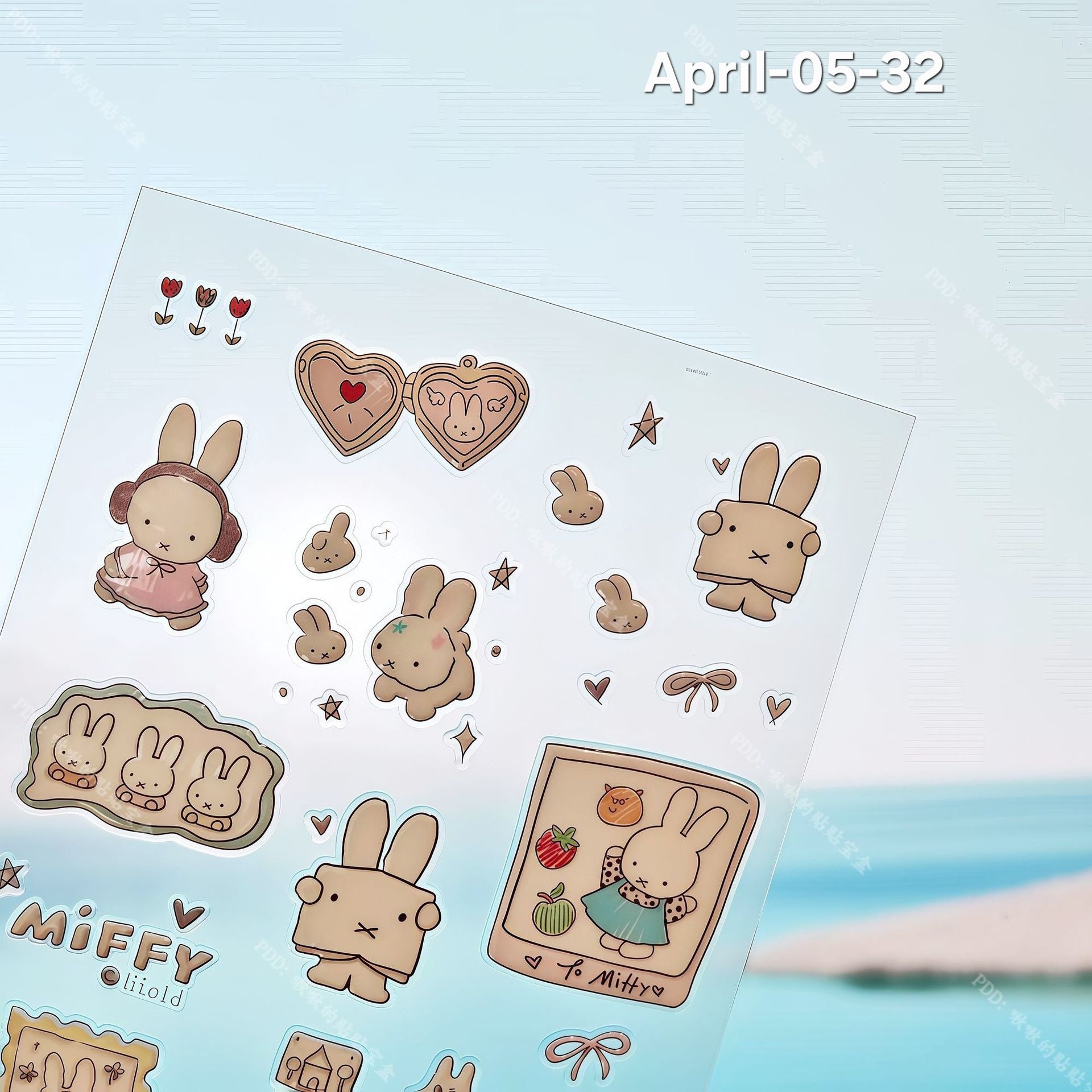 April26 set 05 - Decorative stickers X Nail stickers