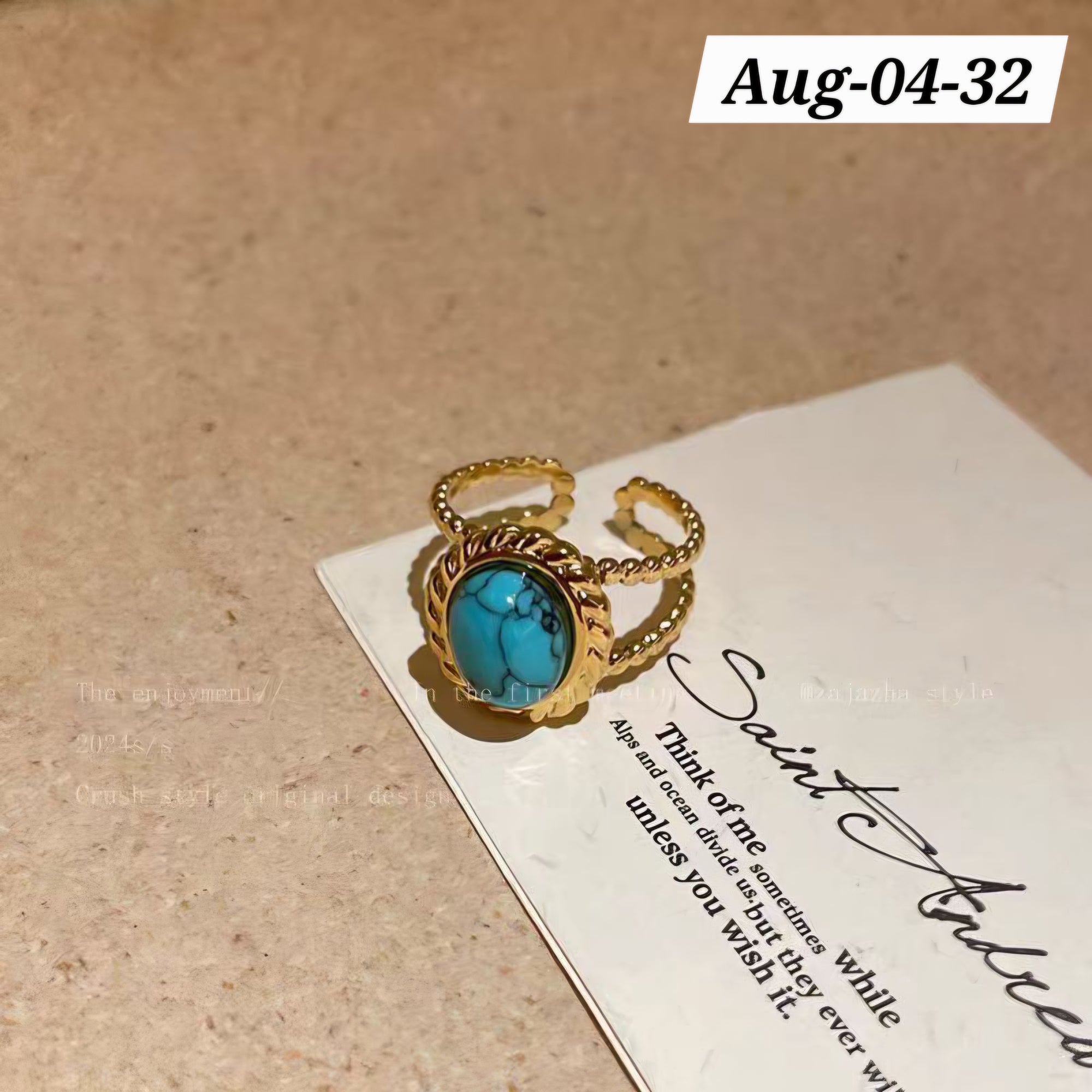 AUGUST26 SET 4 - Adjustable finger rings