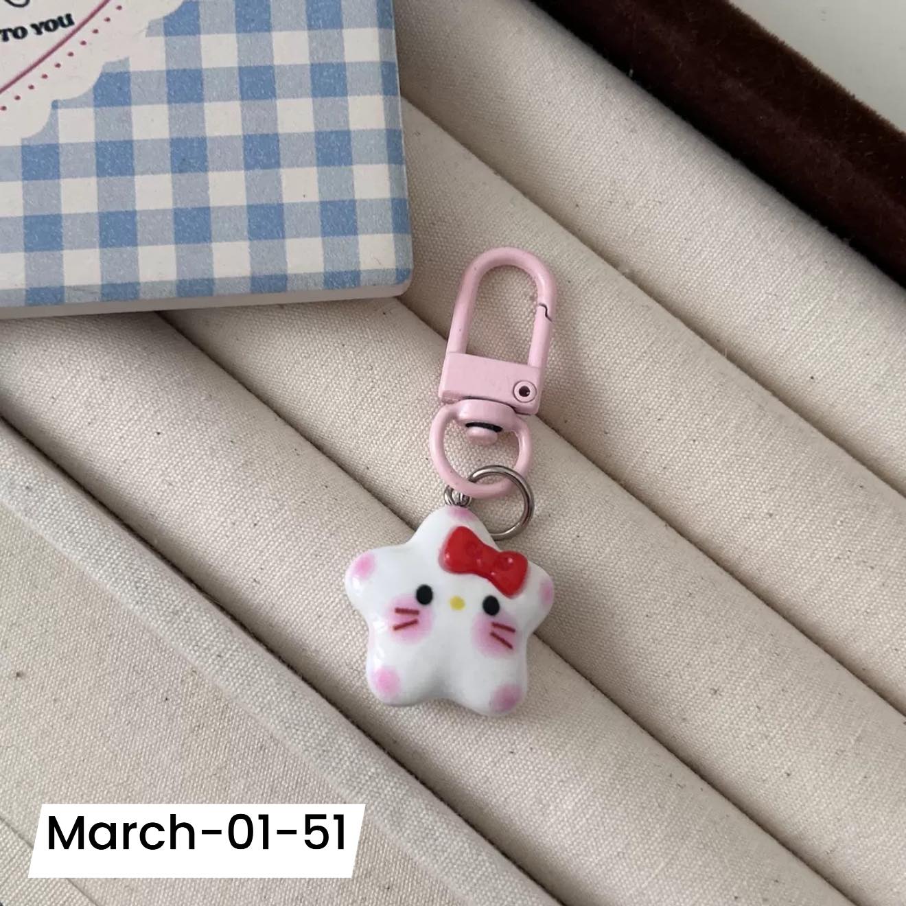 March2026 Set 01 - Sanrio keychains