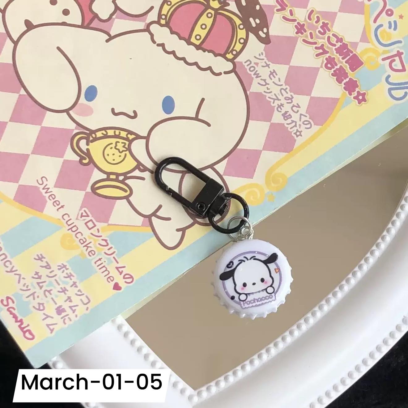 March2026 Set 01 - Sanrio keychains