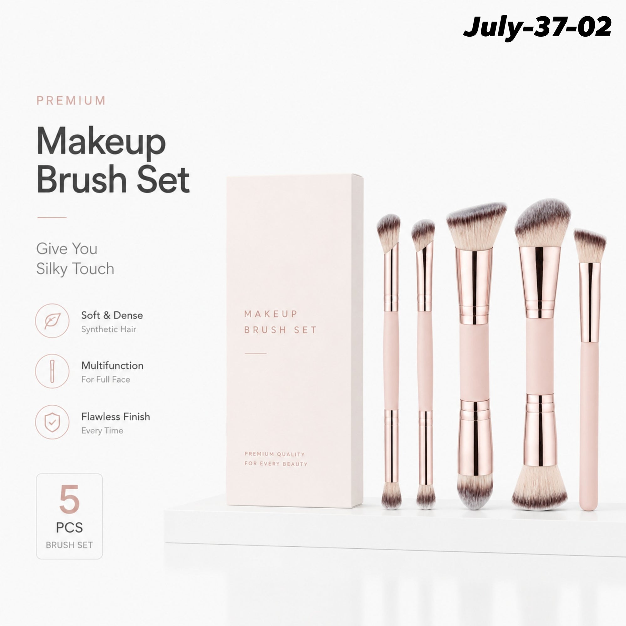 JULY26 Set 37 - Dual Head Makeup Brush